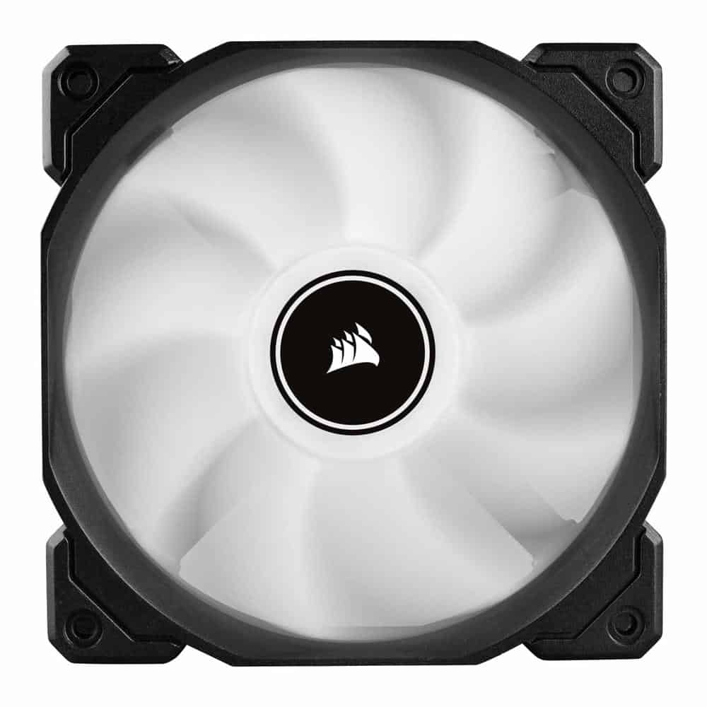 (image for) Corsair AF120 120mm White LED 3-Pin Triple Fan Pack Refurbished